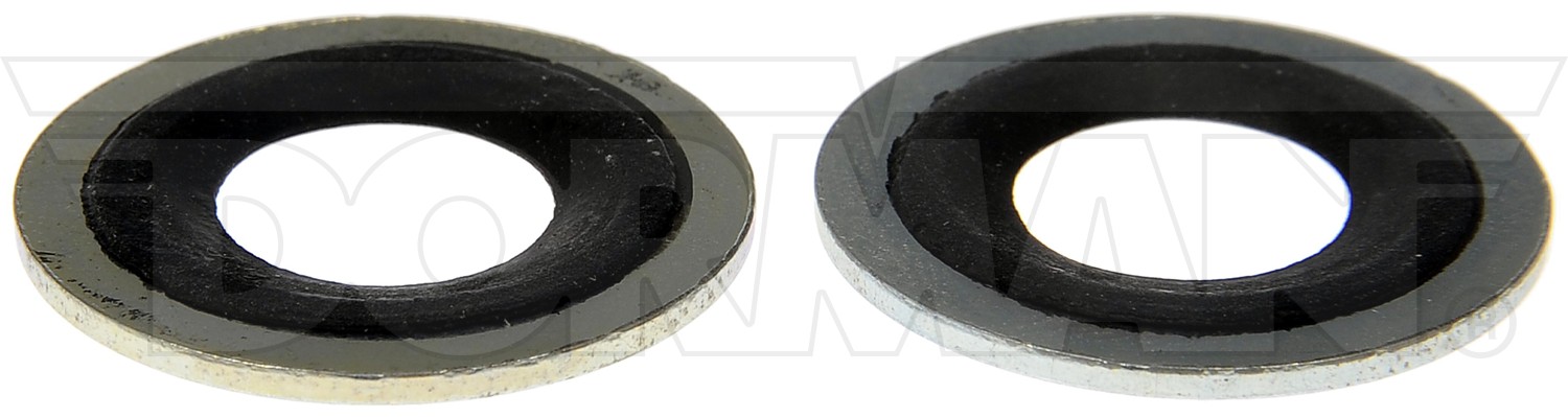 Metal/Rubber Drain Plug Gasket, Fits 1/2, M12, M12 So