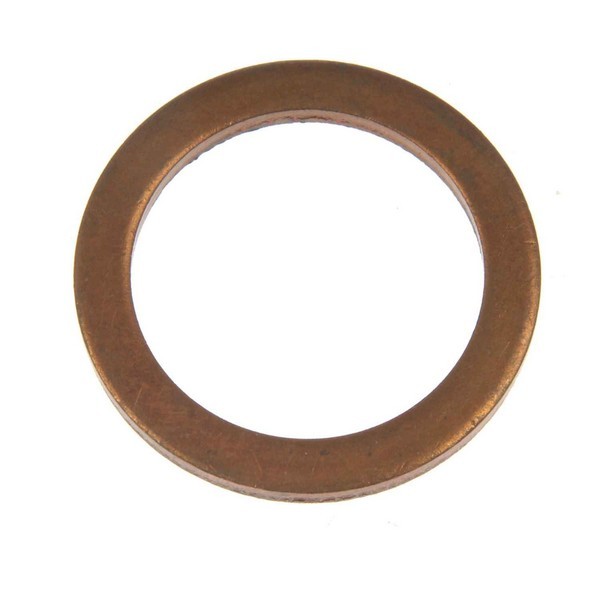 Copper Drain Plug Gasket, Fits 11/16So, 3/4