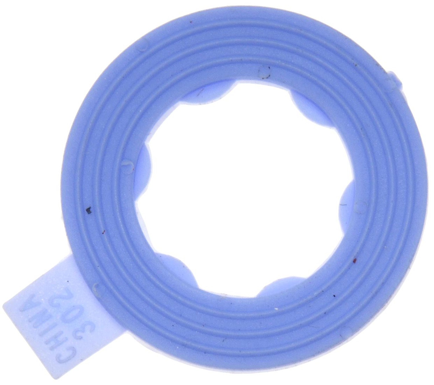 Nylon Rib Drain Plug Gasket, Fits 1/2, M12 So