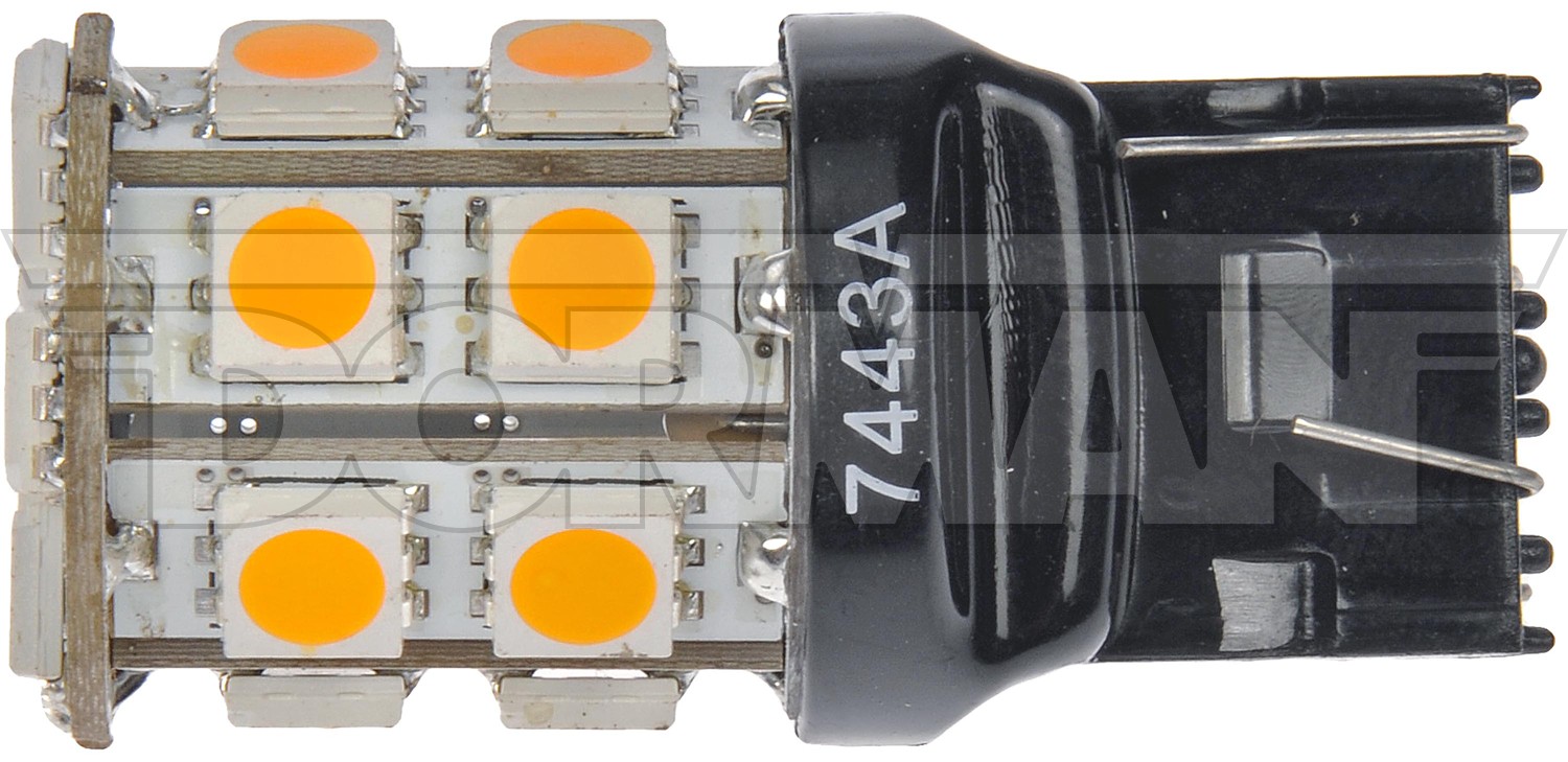 7443 Amber 5050SMD 20LED Bulb