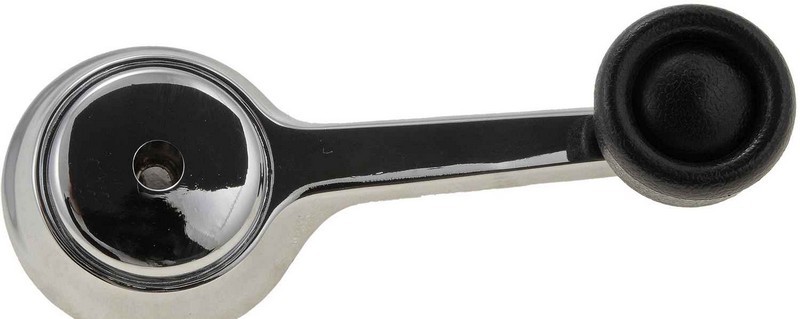 Front Left, Front Right, Rear Left, Rear Right Interior Window Crank Handle