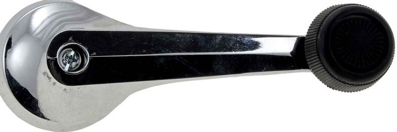 Front Left, Front Right, Rear Left, Rear Right Interior Window Crank Handle