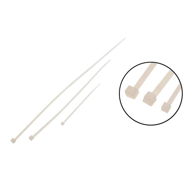 4,8,11 In. Clear Wire Ties