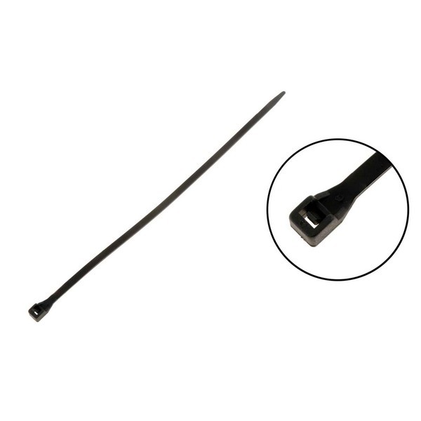 9 In. Black Wire Tie