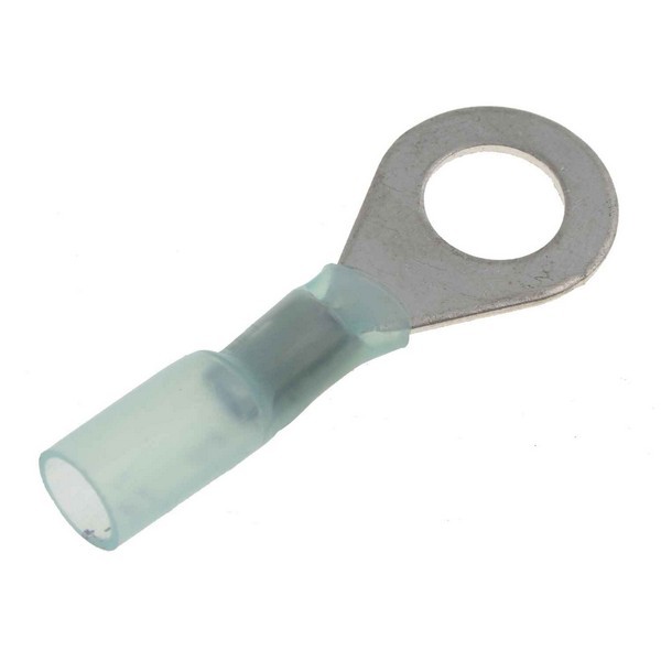 16-14 Gauge Ring Solder Filled Terminal, 3/8 In., Blue