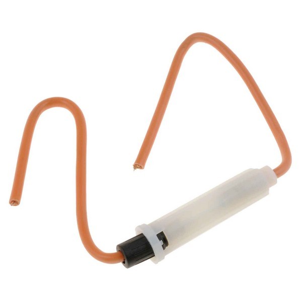 12 Gauge With 30AMP Glass Style Fuse Holder