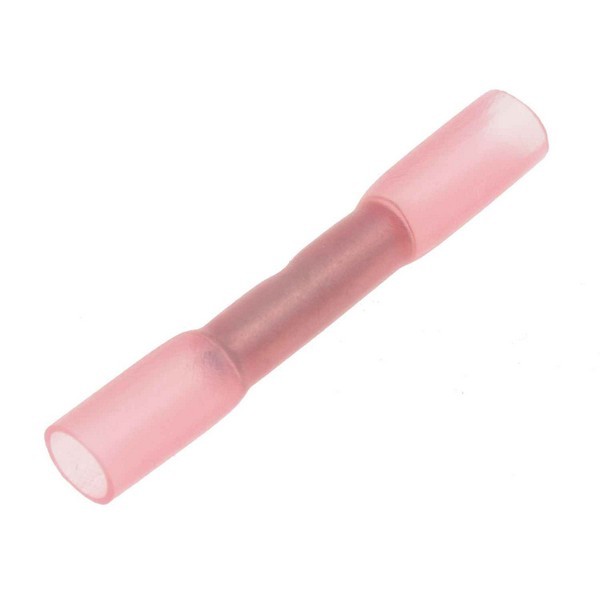 22-16 Gauge Butt Waterproof Terminal, Pack Of 10, Red