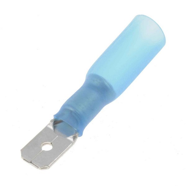 16-14 Gauge Male Quick Disconnect, Blue