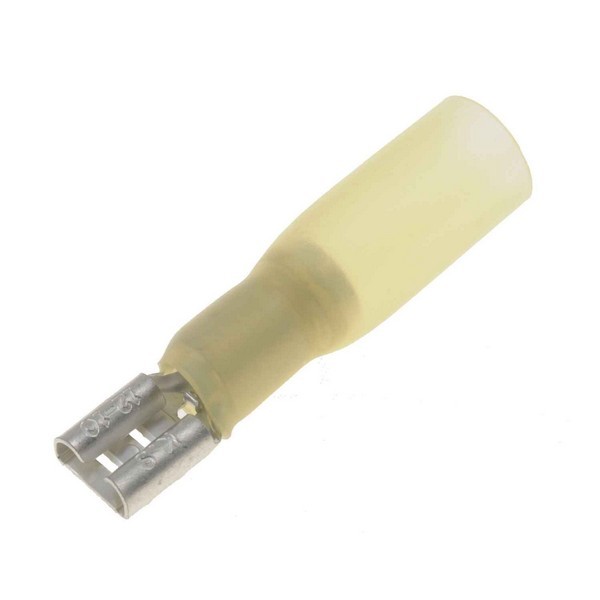 12-10 Gauge Female Waterproof Disconnect, Pack of 7, Yellow