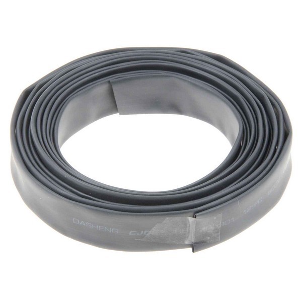 5/16 In. X 8 Ft. Black Polyolefin Heat Shrink Tubing