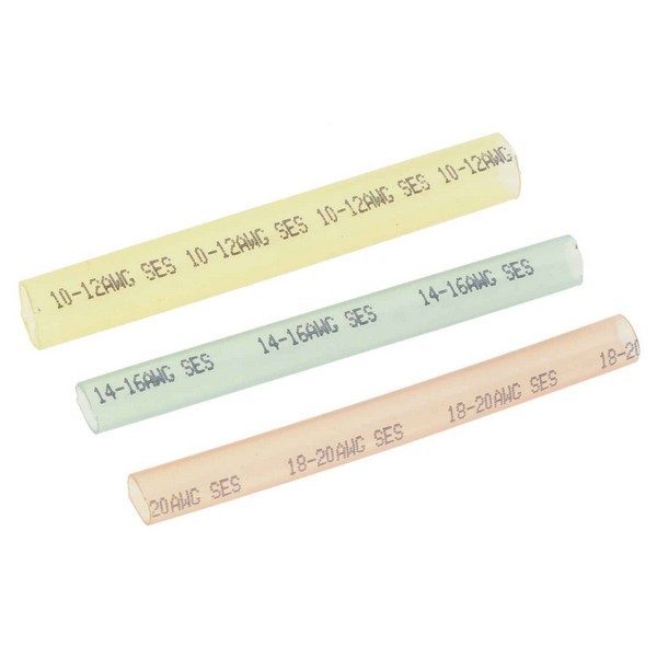 3 In. Assorted Gauges Weatherproof Heat Shrink Tubing Assortment
