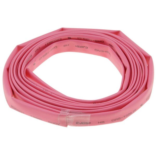 22-18 Gauge 96 In. Red PVC Heat Shrink Tubing