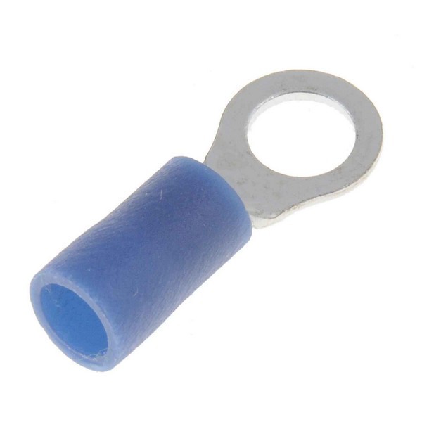16-14 Gauge Ring Terminal, No. 10, Blue