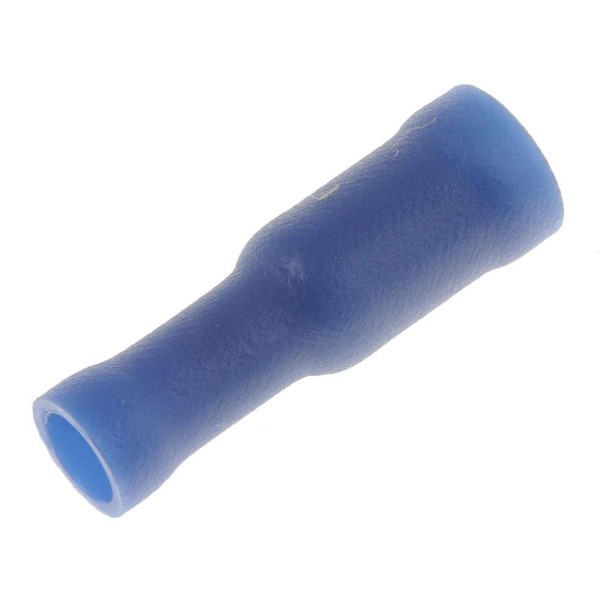 16-14 Gauge Female Bullet Terminal, .157 In., Blue