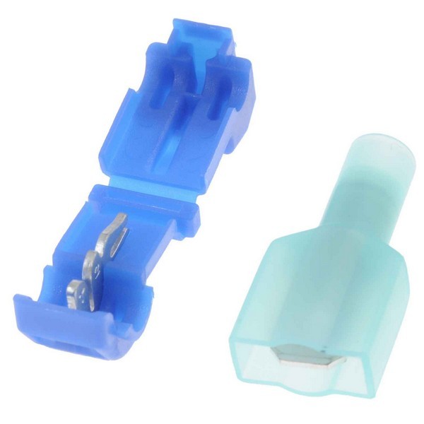 16-14 Gauge T-Tap Terminal, Blue