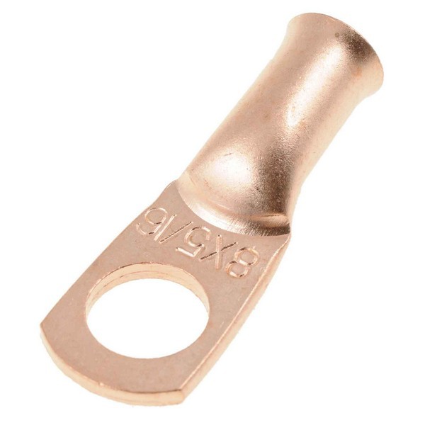 8 Gauge 5/16 In. Copper Ring Lug