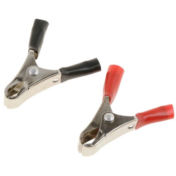 10 AMP Red/Black Insulated Clamp