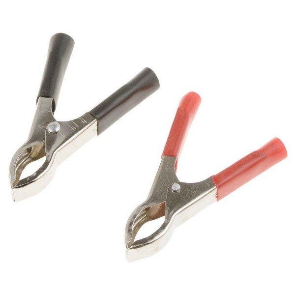 30 AMP Red/Black Insulated Clamp