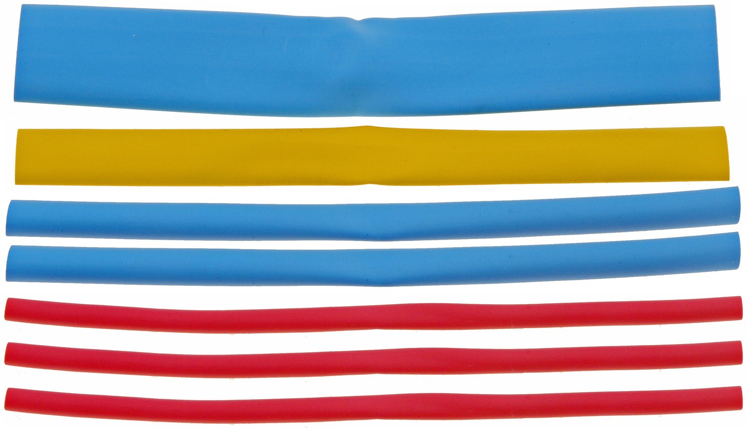 6 In. Assorted Colors And Widths Heat Shrink Tubing PVC