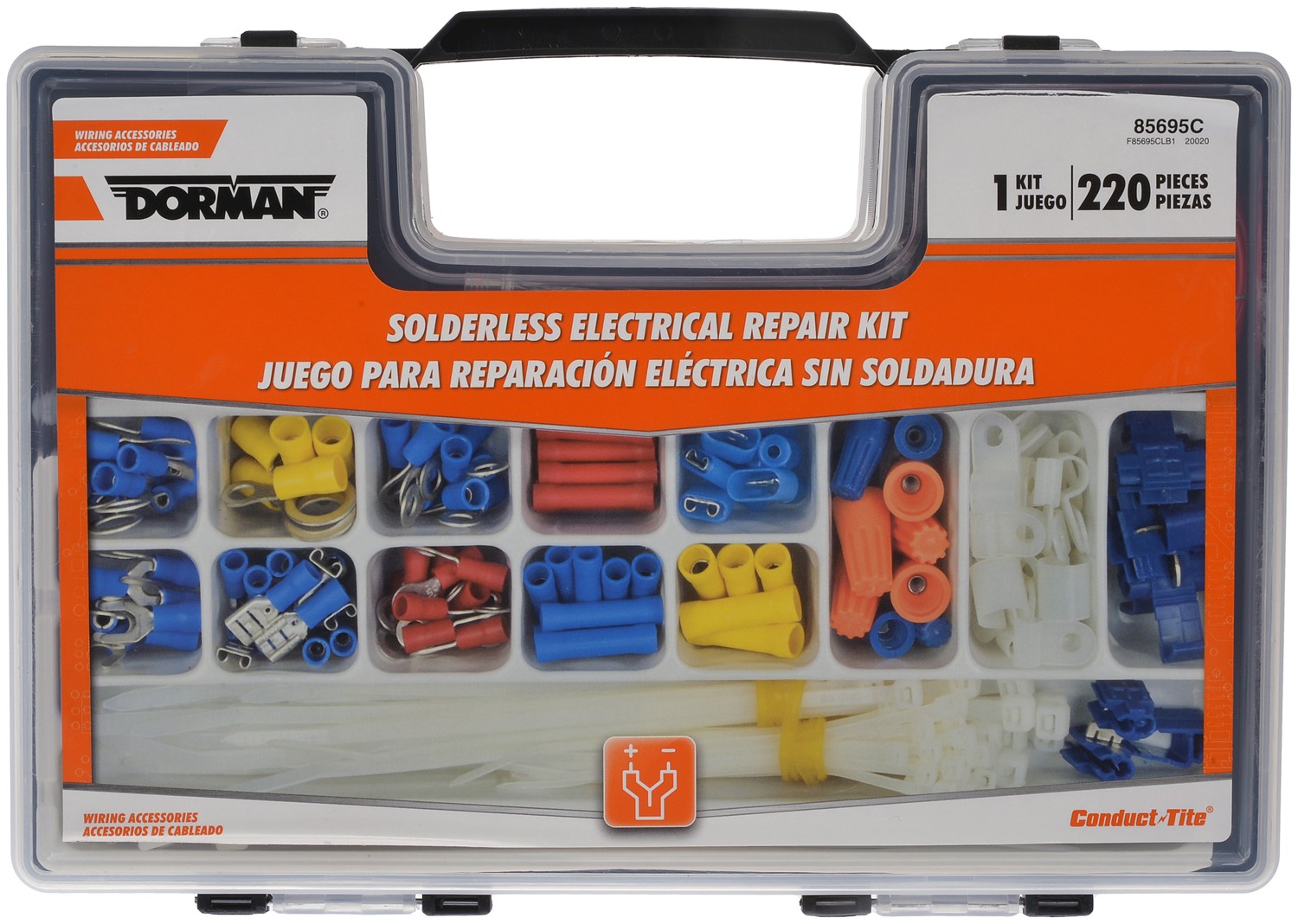 220 Piece Terminal Repair Kit With Case