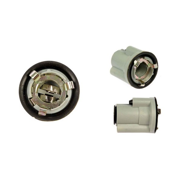 Electrical Sockets - 3-Wire Gray 7/8 In. Focal Length Front/Rear