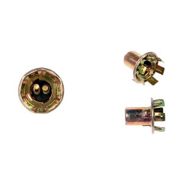 Electrical Sockets - 2-Wire Front and Rear Socket with Ground Lead