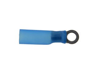 16-14 Gauge Ring Waterproof Terminal, No. 6, Blue