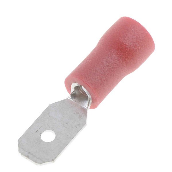 22-18 Gauge Male Disconnect, Red