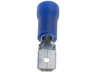 16-14 Gauge Male Disconnect, .187 In., Blue