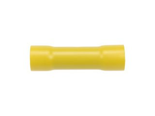 4 Gauge Butt Connector Yellow