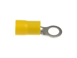 4 Gauge Ring Terminal 3/8 Yellow