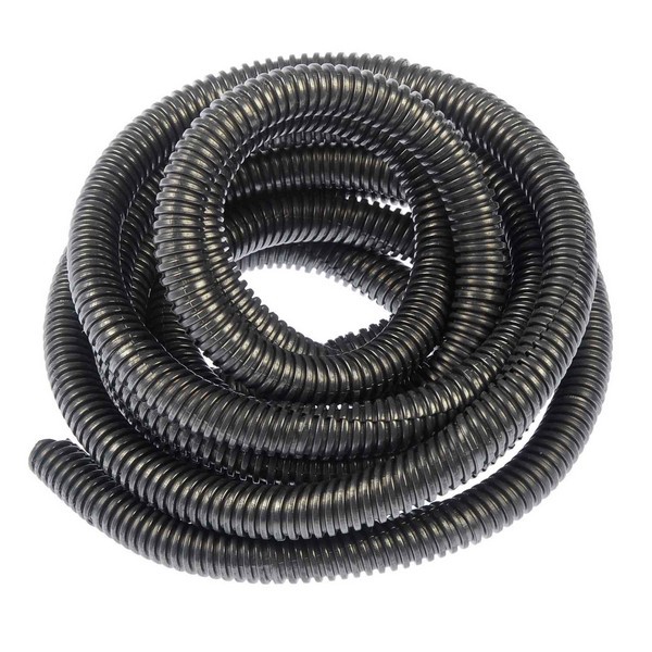 3/8 In. X 10 Ft. Black Flex Split Wire Conduit