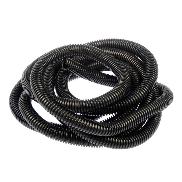 1/2 In. X 10 Ft. Black Flex Split Wire Conduit