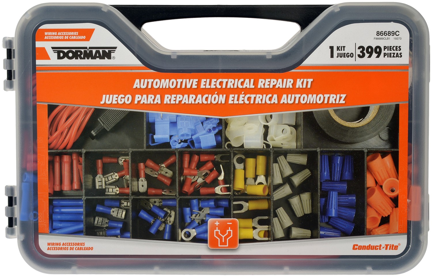 Automotive Electrical Repair Kit With Case