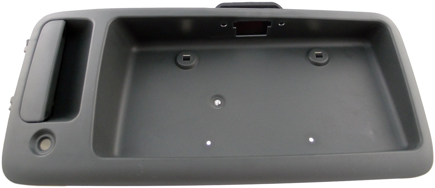Right Rear License Plate Frame with Handle