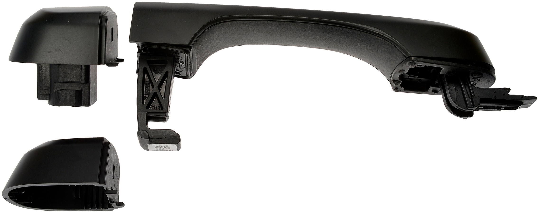 Front Left, Front Right Exterior Door Handle