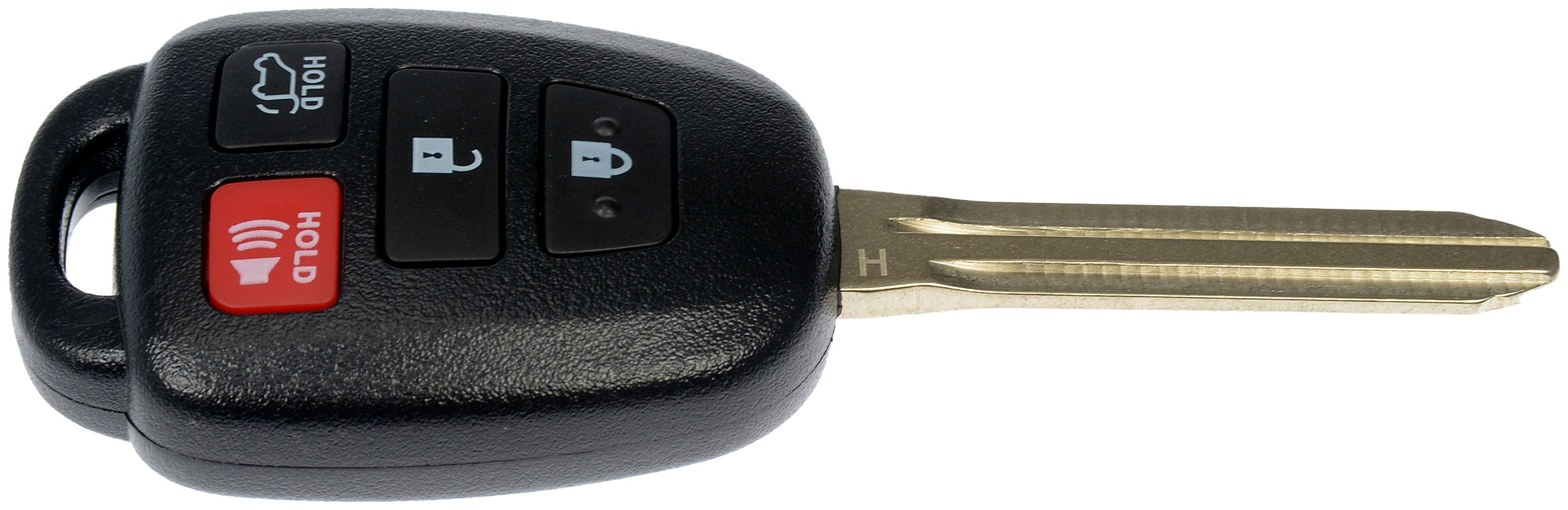 Keyless Entry Remote 4 Button - Blade Stamp H