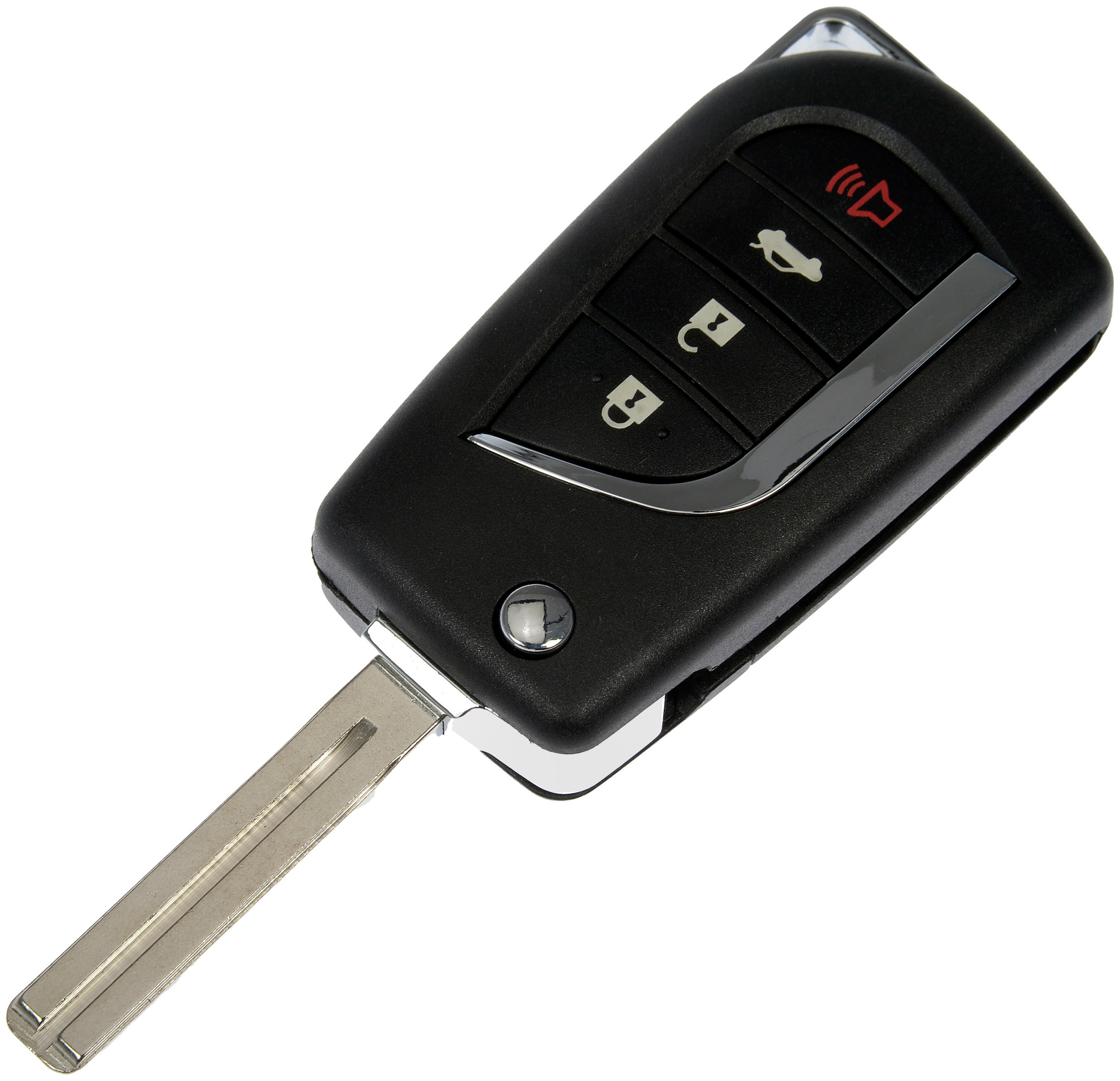 Keyless Entry Remote 4 Button - Blade Stamp H