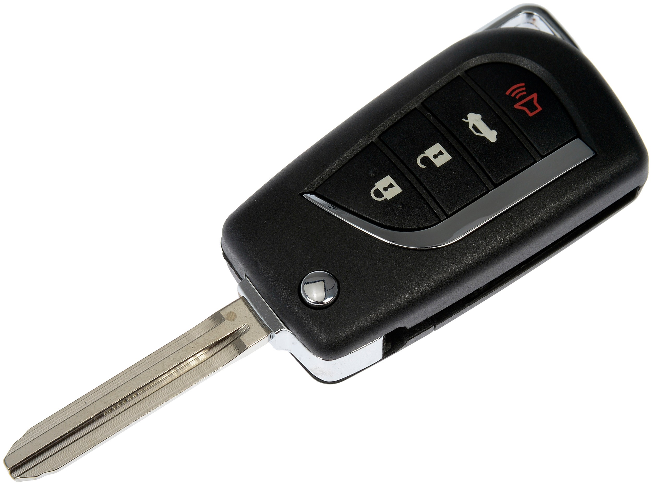 Upgraded Keyless Entry Remote 4 Button - Blade Stamp Dot
