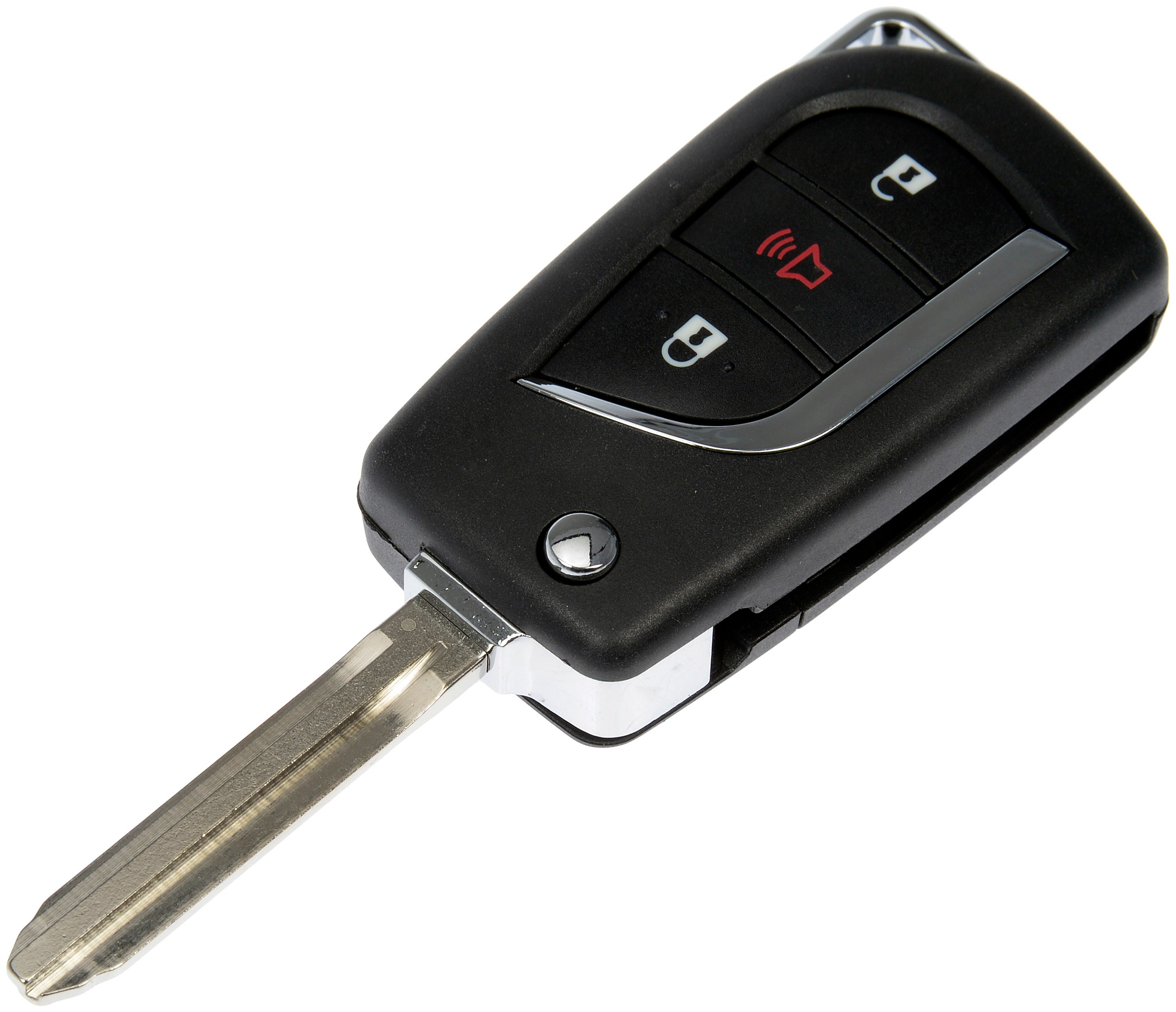 Upgraded Keyless Entry Remote 3 Button - Blade Stamp Dot
