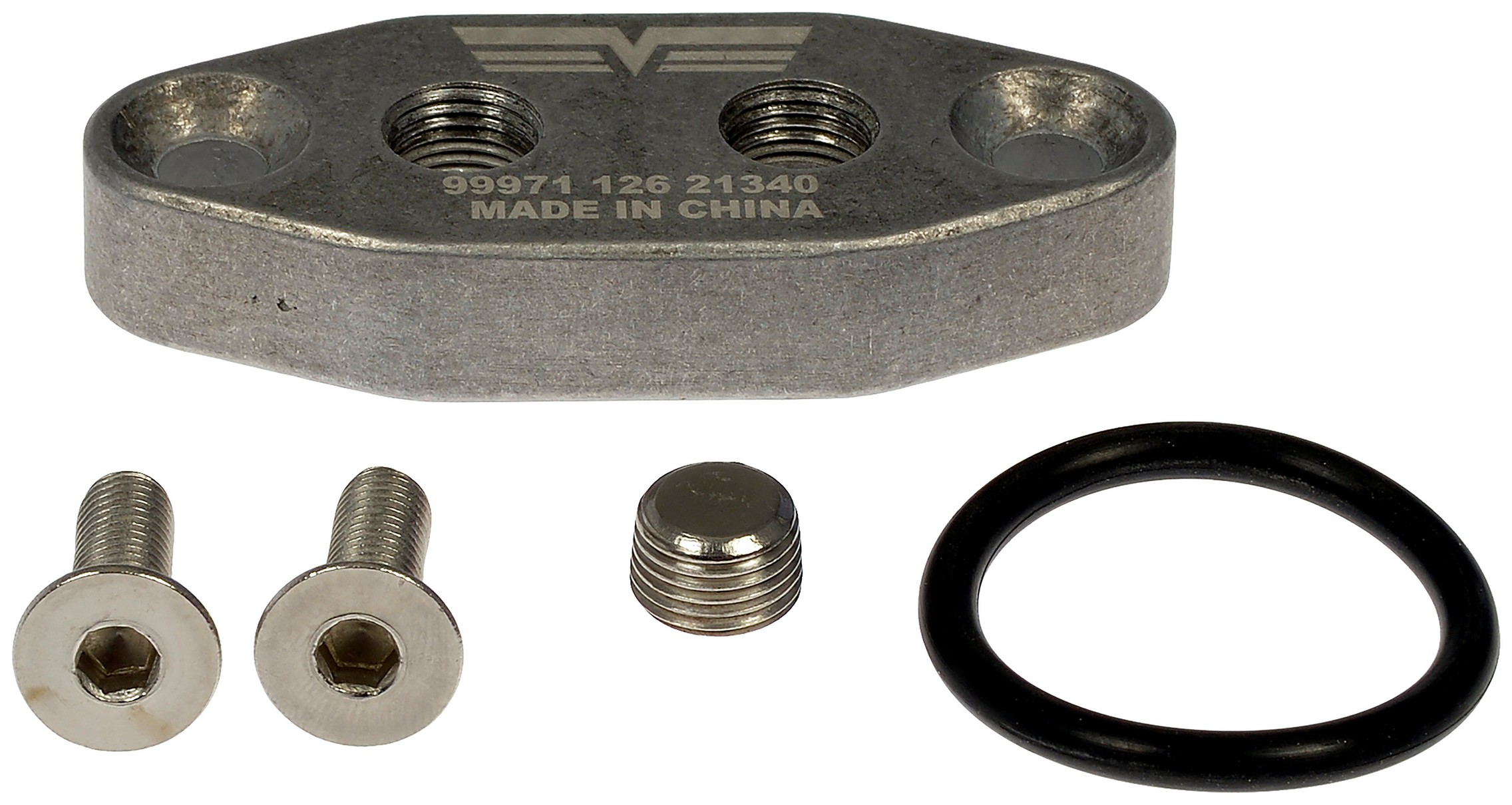 Oil Line Block Off Plate Kit