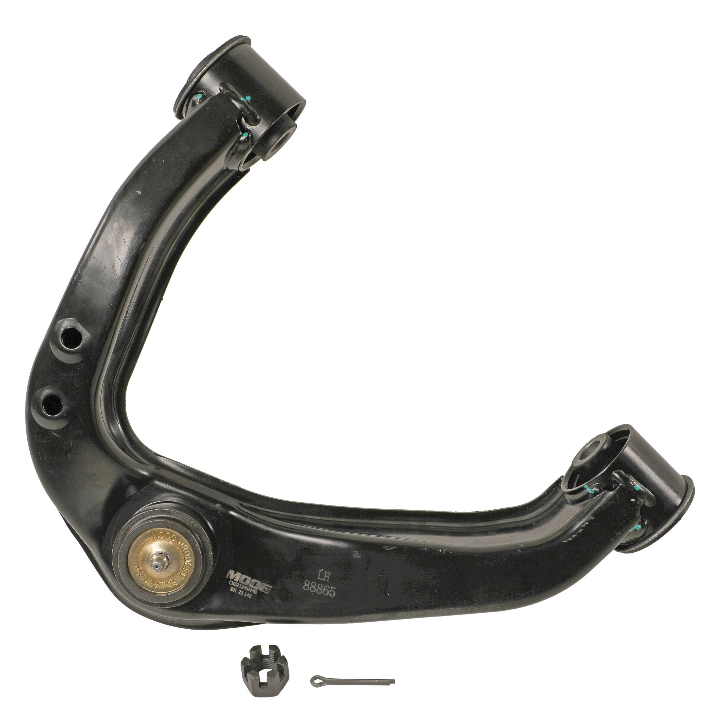 Front Left Upper Suspension Control Arm and Ball Joint Assembly