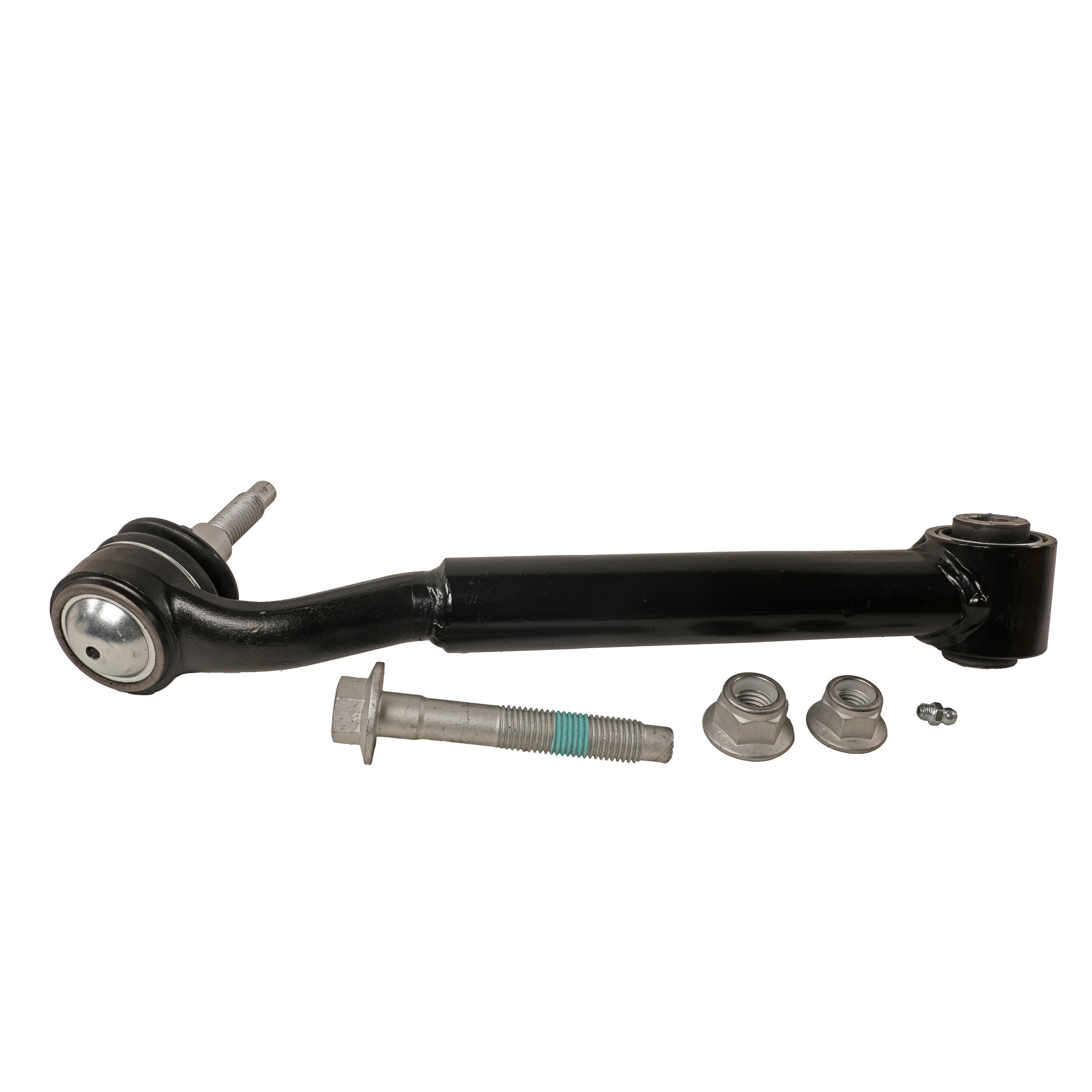 Front Left Lower Rearward Suspension Control Arm and Ball Joint Assembly