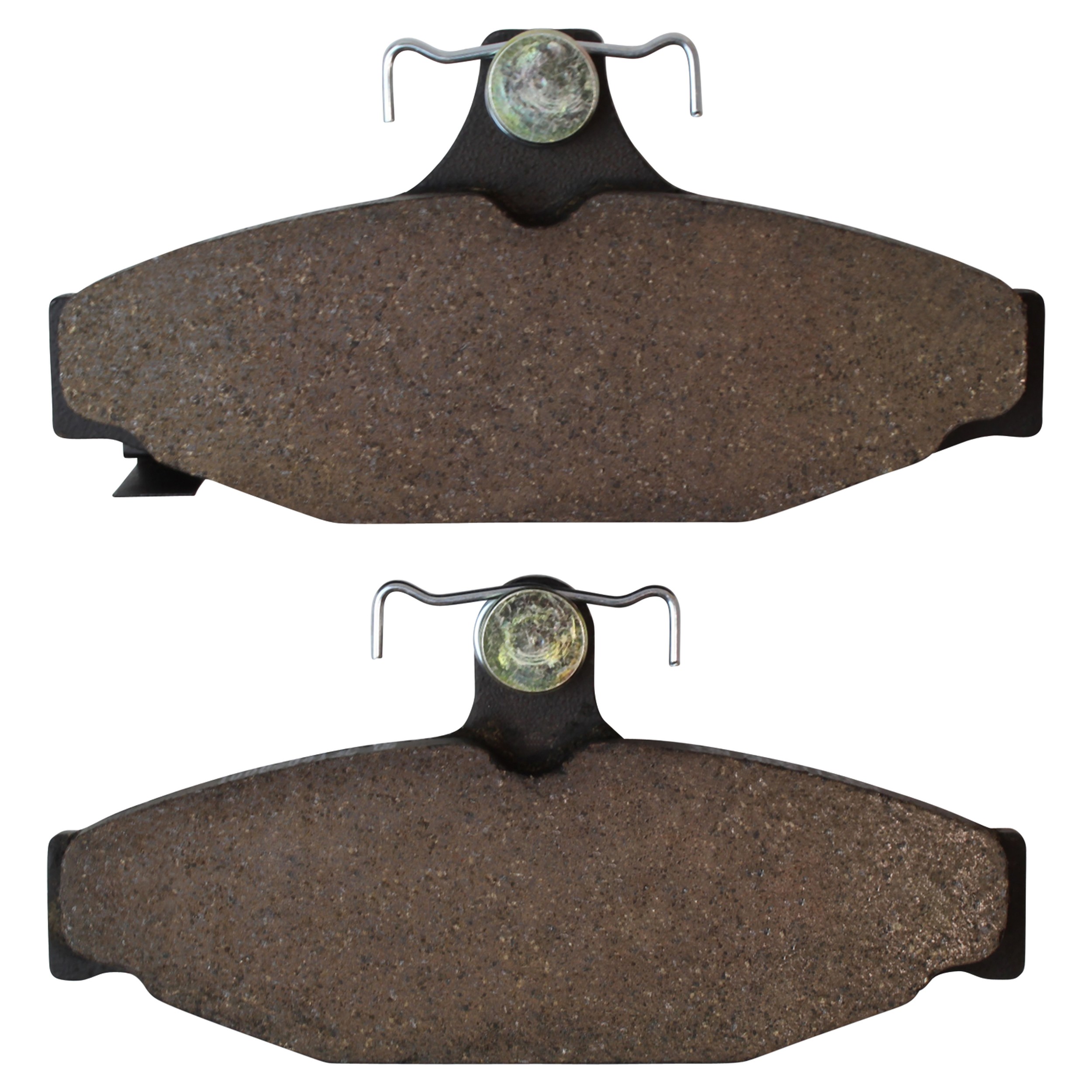Quality-Built Premium Semi-Metallic Brake Pads w/ Hardware