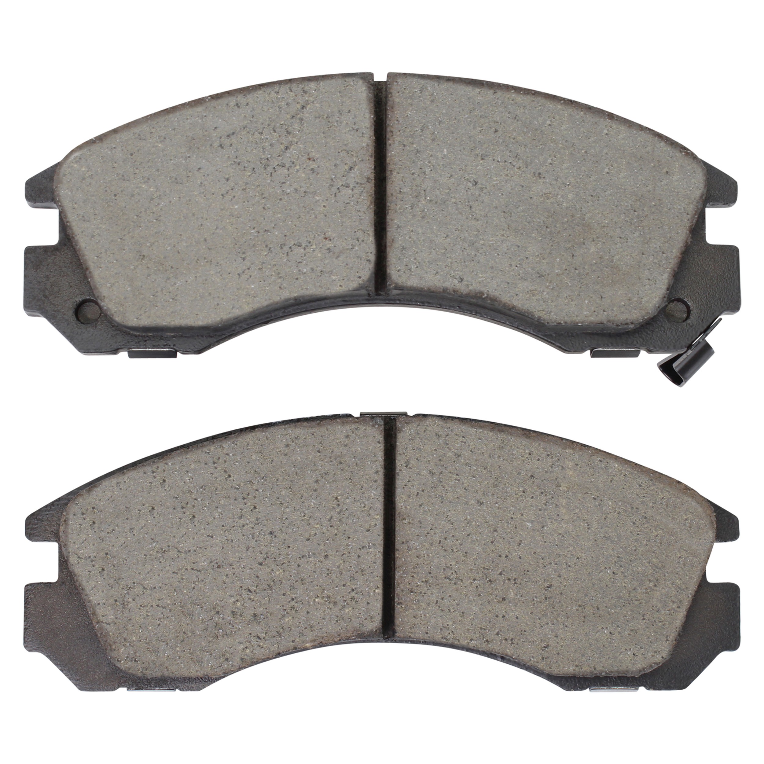 Quality-Built Premium Semi-Metallic Brake Pads w/ Hardware