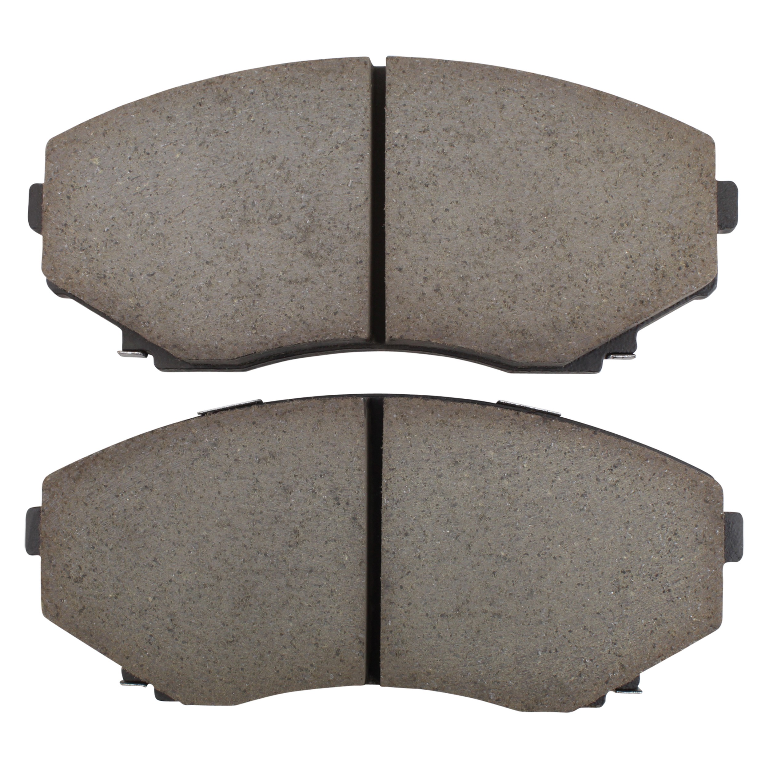 Quality-Built Premium Semi-Metallic Brake Pads w/ Hardware