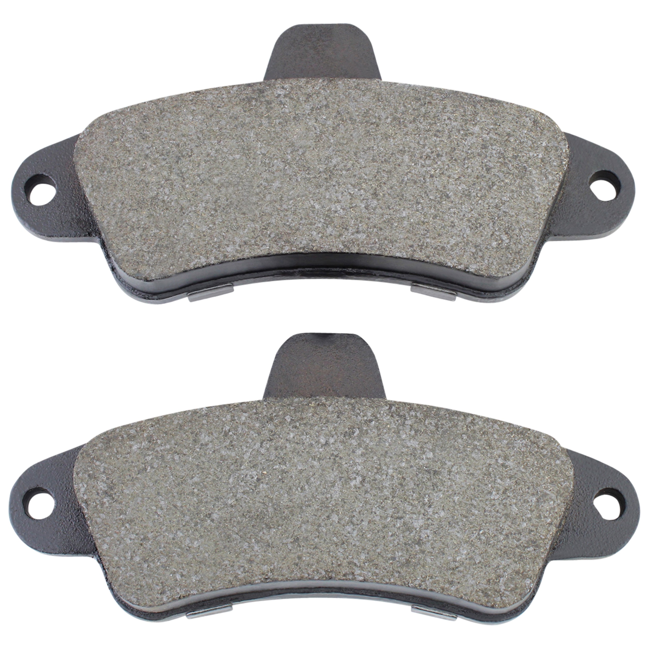 Quality-Built Premium Semi-Metallic Brake Pads w/ Hardware