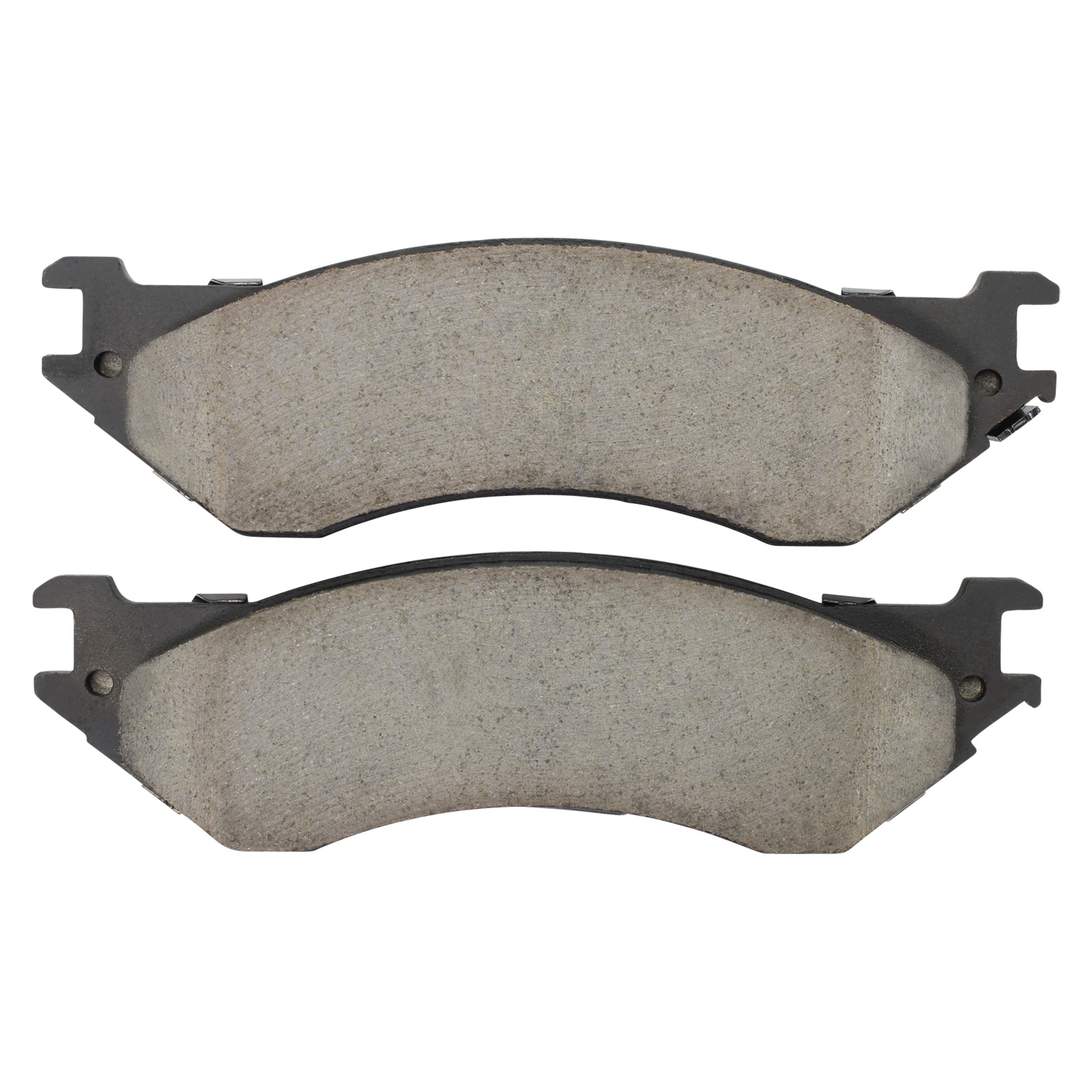 Quality-Built Premium Semi-Metallic Brake Pads w/ Hardware