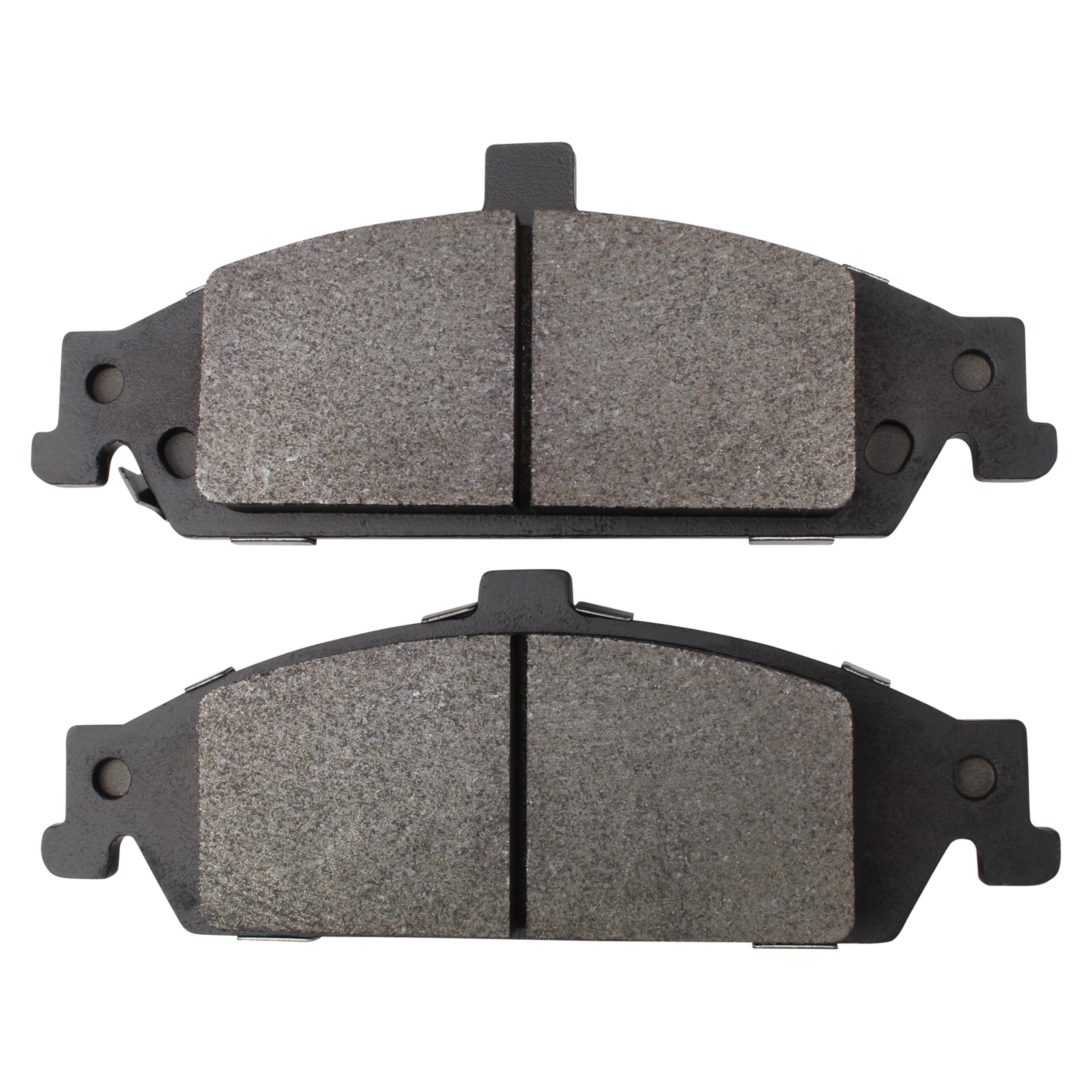 Quality-Built Premium Semi-Metallic Brake Pads w/ Hardware