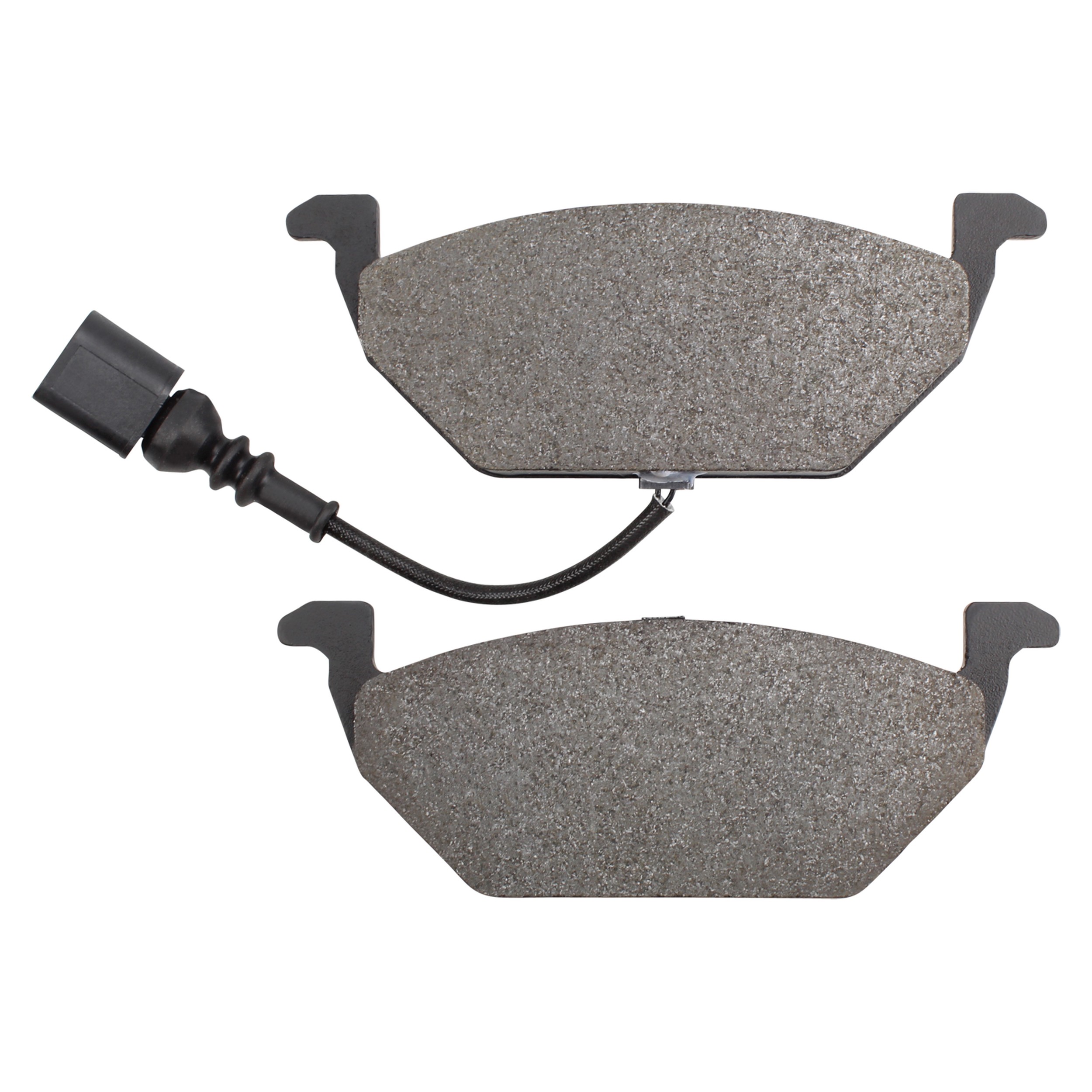 Quality-Built Premium Semi-Metallic Brake Pads w/ Hardware